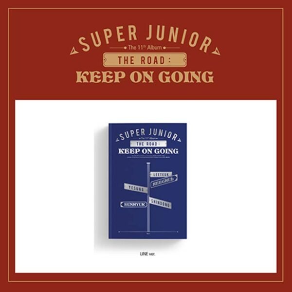 SUPER JUNIOR - THE ROAD: KEEP ON GOING - LINE