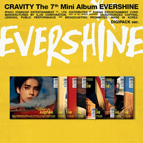 CRAVITY - EVERSHINE - DIGIPACK