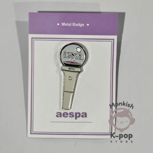 AESPA - METAL BADGE - Image 3