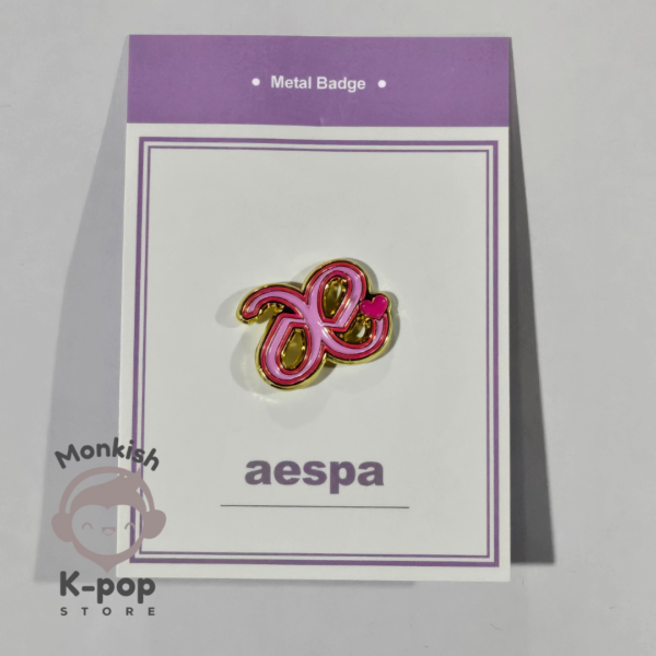 AESPA - METAL BADGE - Image 2