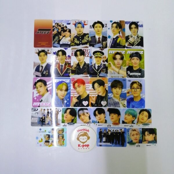 ATEEZ - TRANSPARENT CARD