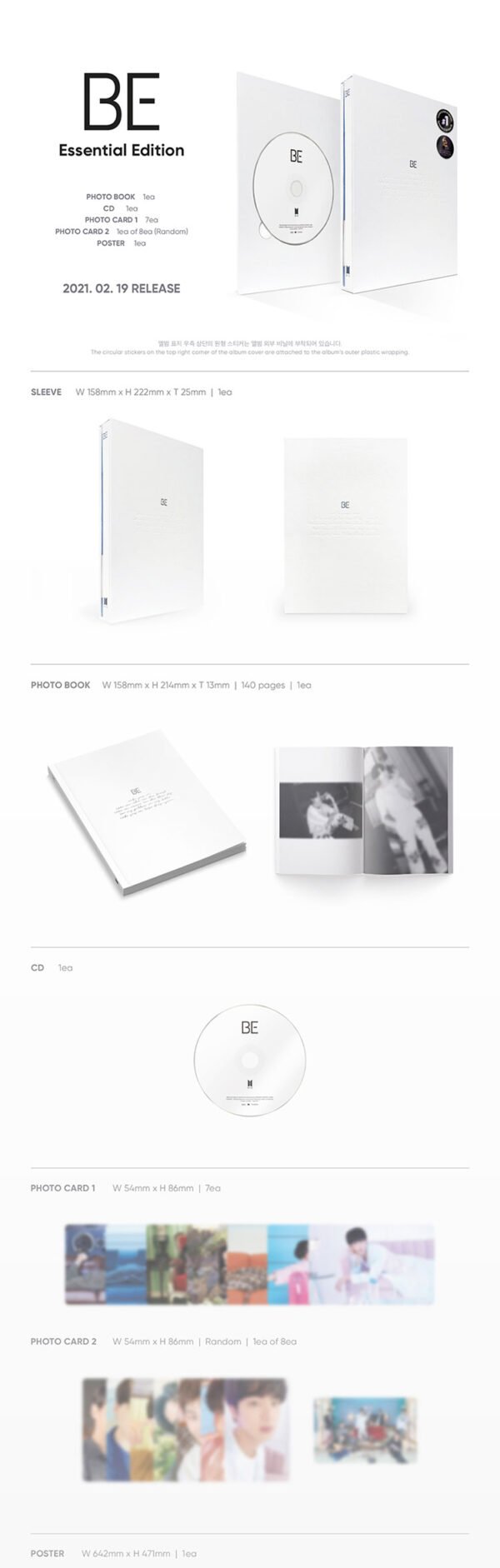 BTS - BE - ESSENTIAL - Image 5