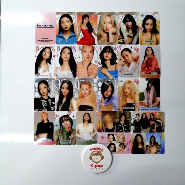 BLACK PINK – TRANSPARENT CARD