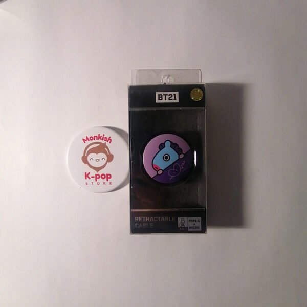 BT21 - CABLE RETRACTIL TIPO C A MICRO