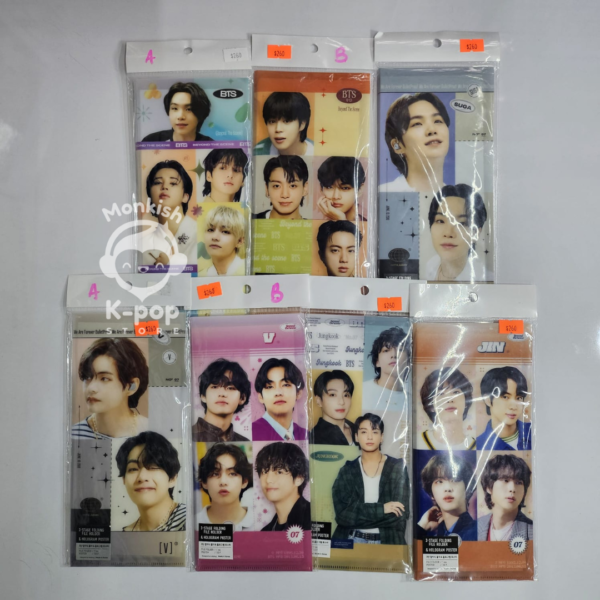 BTS - TICKET HOLDER & HOLOGRAM POSTER