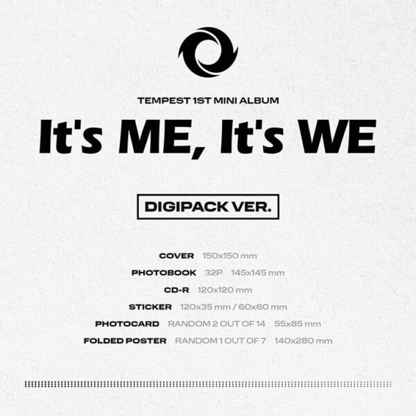 TEMPEST - IT´S ME IT´S WE - DIGIPACK - Image 3