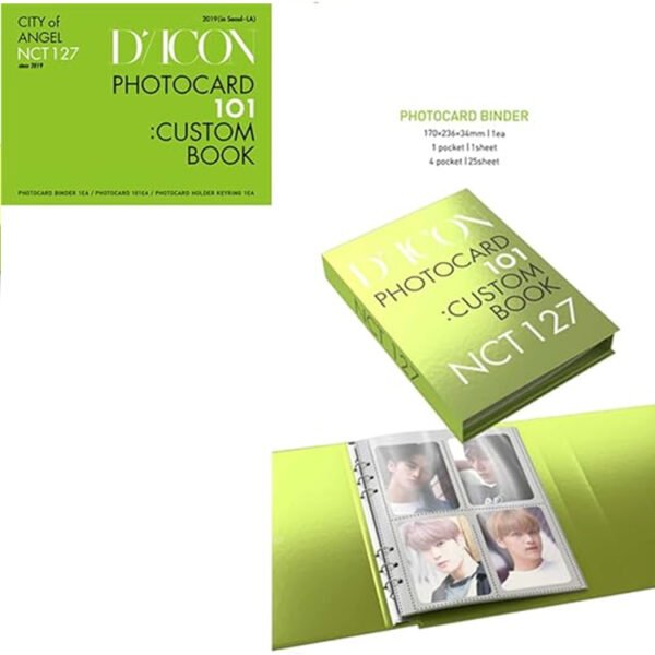 NCT 127 - D'/ICON PHOTOCARD 101: CUSTOM BOOK - Image 2