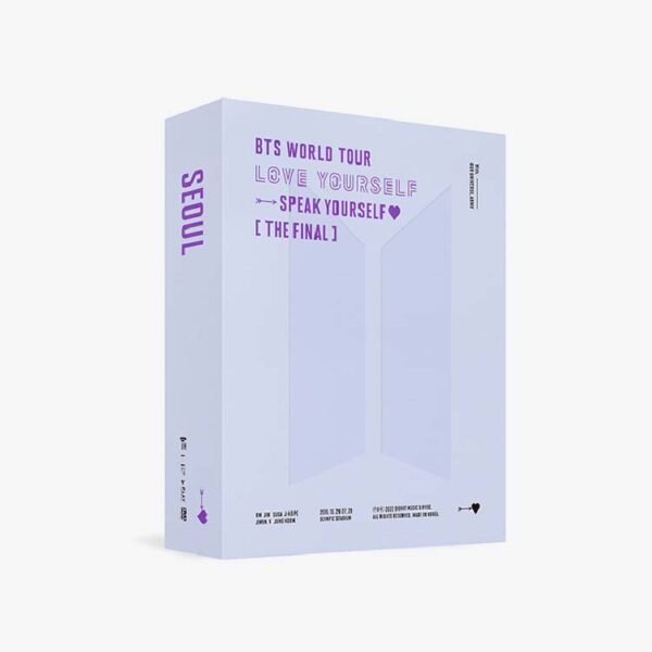 BTS - WORLD TOUR LYS SPEAK YOURSELF THE FINAL DVD