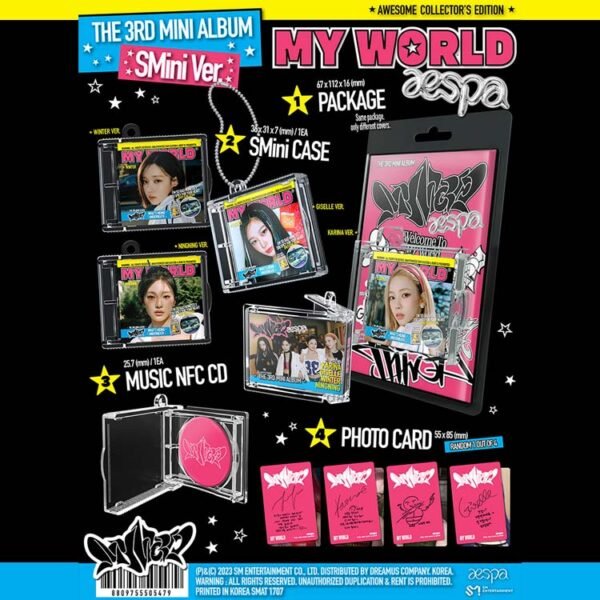 AESPA - MY WORLD - SMINI - Image 5