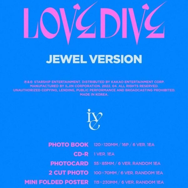 IVE - LOVE DIVE - DIGIPACK - Image 2