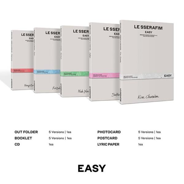 LE SSERAFIM - EASY - COMPACT - Image 6