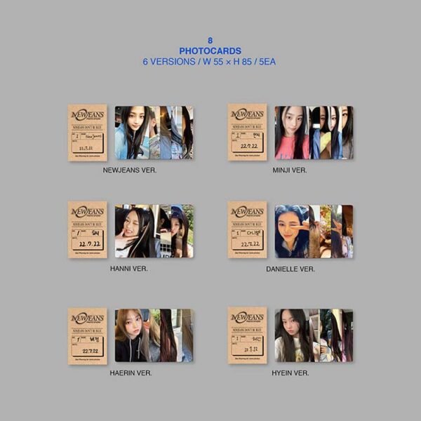 NEWJEANS - 1ST EP NEW JEANS -BLUEBOOK - Image 11