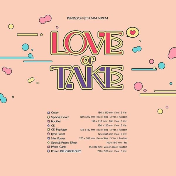 PENTAGON - LOVE OR TAKE - MILD - Image 2