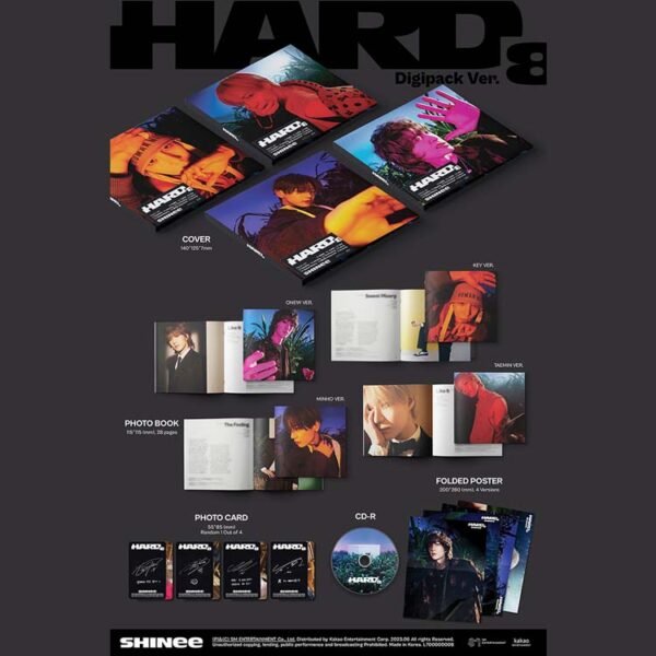 SHINEE - HARD 8 - DIGIPACK - Image 6