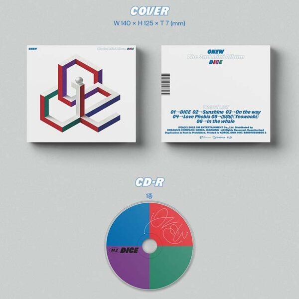 SHINEE ONEW - DICE - DIGIPACK - Image 2