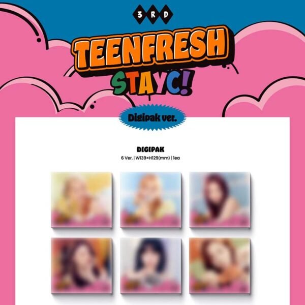 STAYC - TEENFRESH - DIGIPACK - Image 3