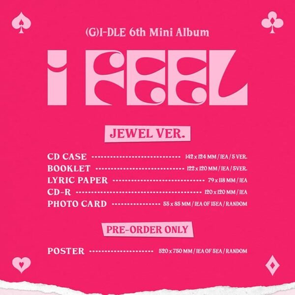 (G)I-DLE - I FEEL - DIGIPACK -INDIVIDUAL - Image 2