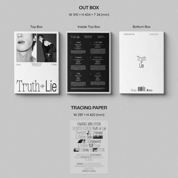 NU`EST HWANG MIN HYUN - TRUTH OR LIE LIMITED - Image 3