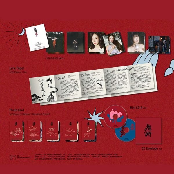 RED VELVET - CHILL KILL - LIMITED EDITION ELEMENTS - Image 3