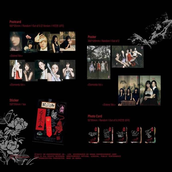 RED VELVET - CHILL KILL - PHOTOBOOK - ELEMENTS - Image 3