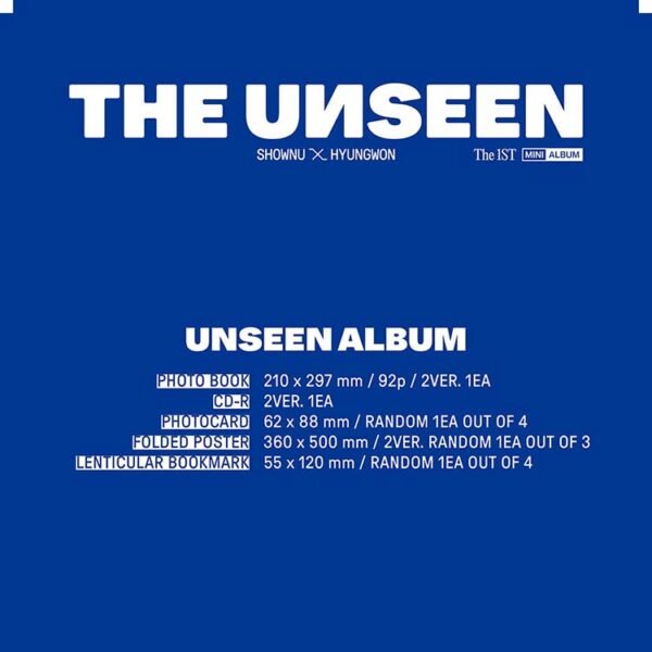 MONSTA X SHOWNU x HYUNGWON - THE UNSEEN - LIMITED - Image 2