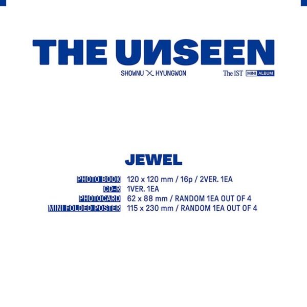 MONSTA X SHOWNU x HYUNGWON - THE UNSEEN - DIGIPACK - Image 2