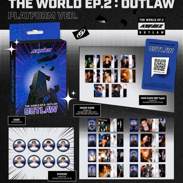 ATEEZ - THE WORLD EP.2 : OUTLAW - PLATFORM - Image 2