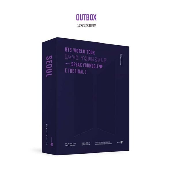 BTS - WORLD TOUR LYS SPEAK YOURSELF THE FINAL BLURAY - Image 3