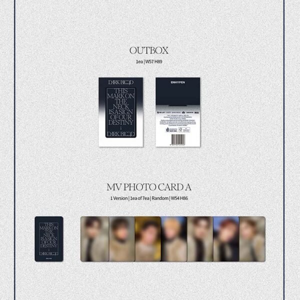 ENHYPEN - DARK BLOOD ver. WEVERSE - Image 3