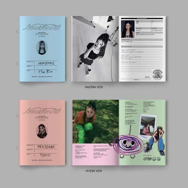 NEWJEANS - 1ST EP NEW JEANS -BLUEBOOK - Image 4