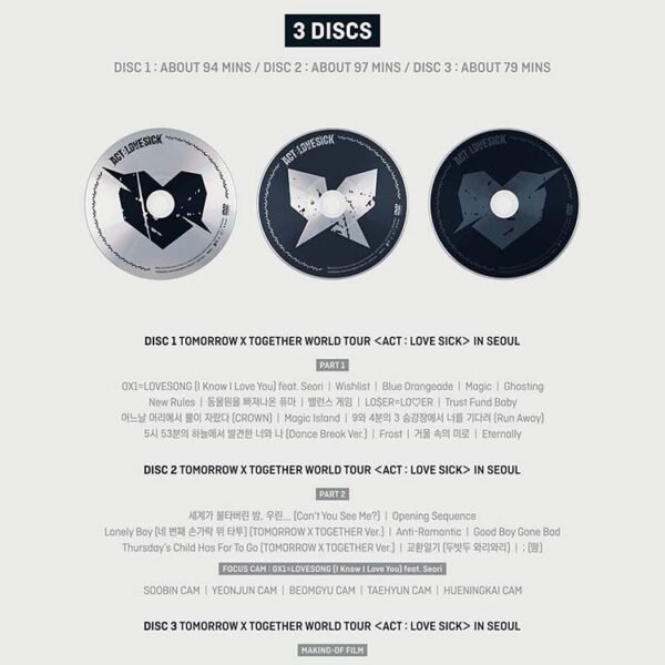 TXT - ACT LOVE SICK IN SEOUL DVD - Image 5