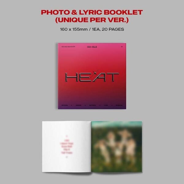 (G)I-DLE - HEAT - DIGIPACK -GRUPAL - Image 4