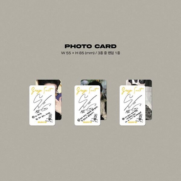 EXO SUHO - GREY SUIT - DIGIPACK - Image 6