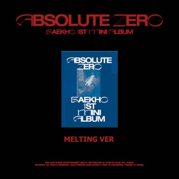 NU`EST BAEKHO - ABSOLUTE ZERO - MELTING