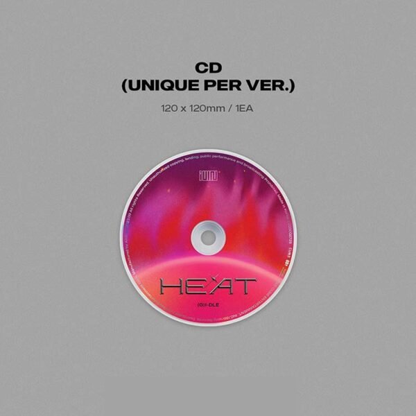 (G)I-DLE - HEAT - FLARE - Image 7