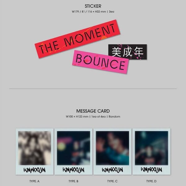 WOOJIN - THE MOMENT; BOUNCE A - Image 9