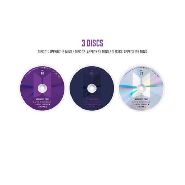 BTS - WORLD TOUR LYS SPEAK YOURSELF THE FINAL BLURAY - Image 5