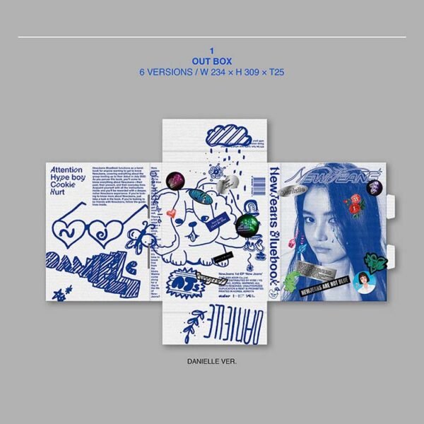 NEWJEANS - 1ST EP NEW JEANS -BLUEBOOK - Image 12