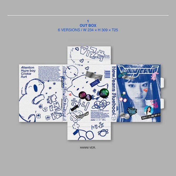 NEWJEANS - 1ST EP NEW JEANS -BLUEBOOK - Image 14