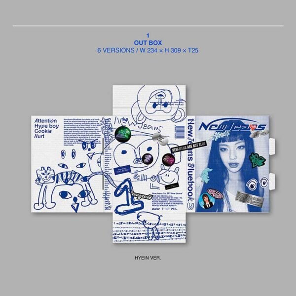 NEWJEANS - 1ST EP NEW JEANS -BLUEBOOK - Image 15
