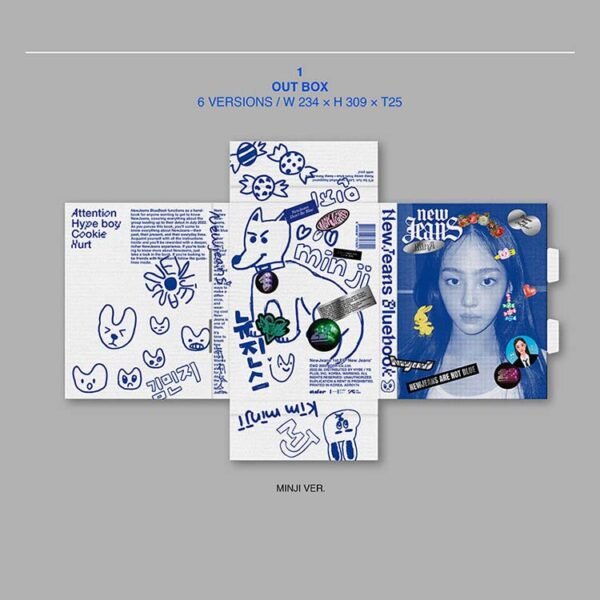 NEWJEANS - 1ST EP NEW JEANS -BLUEBOOK - Image 16