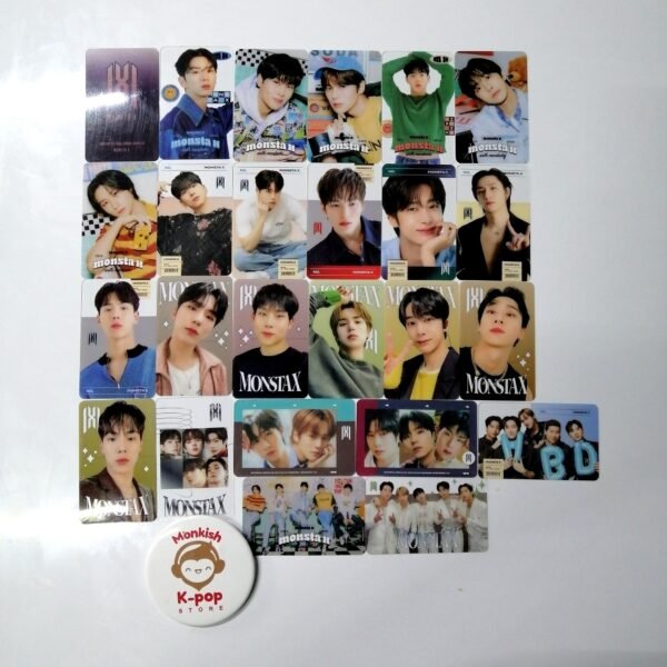 MONSTA X - TRANSPARENT CARD