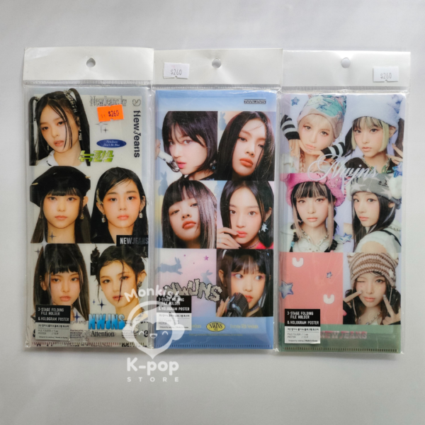 NEW JEANS - TICKET HOLDER & HOLOGRAM POSTER