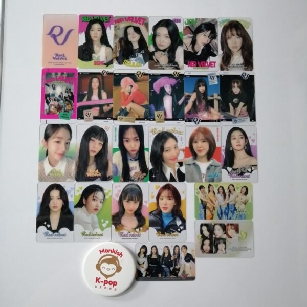 RED VELVET - TRANSPARENT CARD