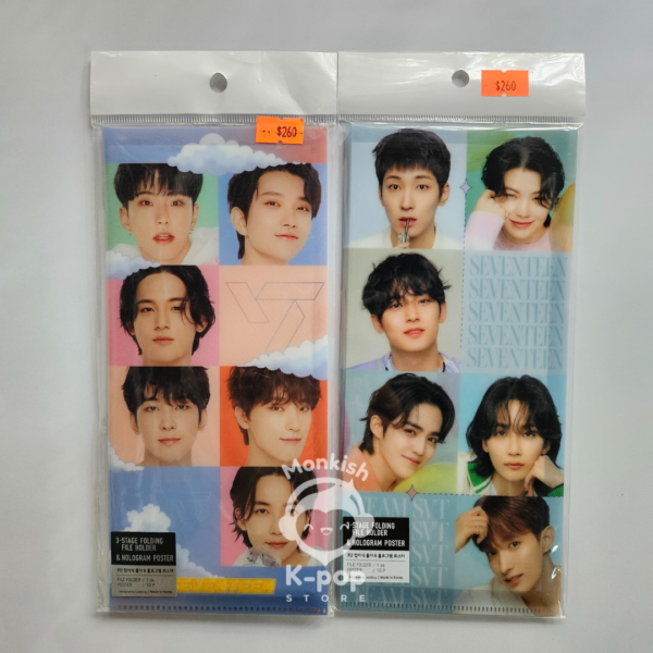 SEVENTEEN - TICKET HOLDER & HOLOGRAM POSTER