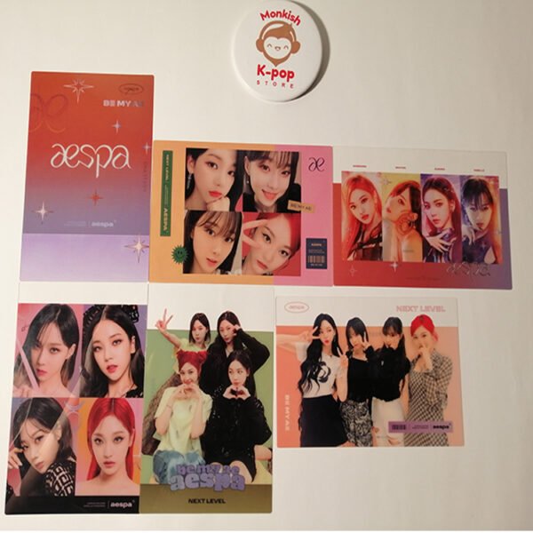 AESPA – TRANSPARENT POSTCARD