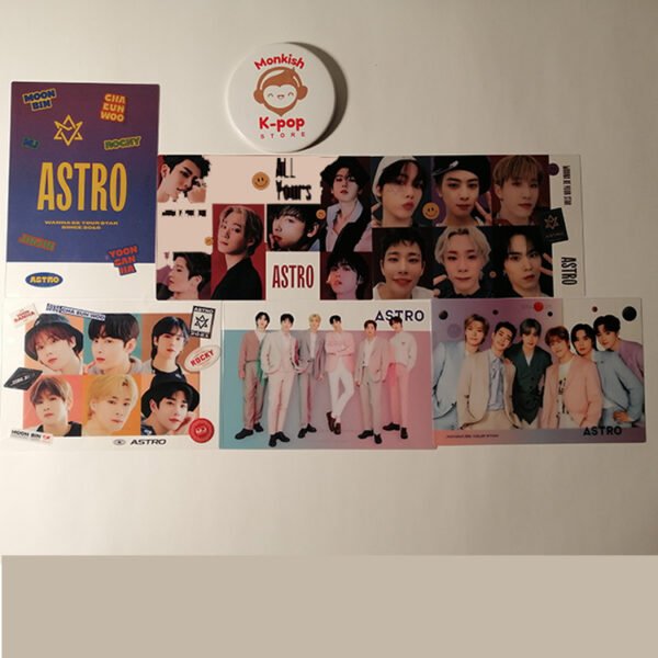 ASTRO – TRANSPARENT POSTCARD
