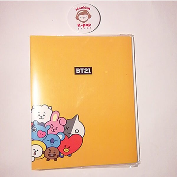 BT21 - BINDER CLEAR FILE 40P