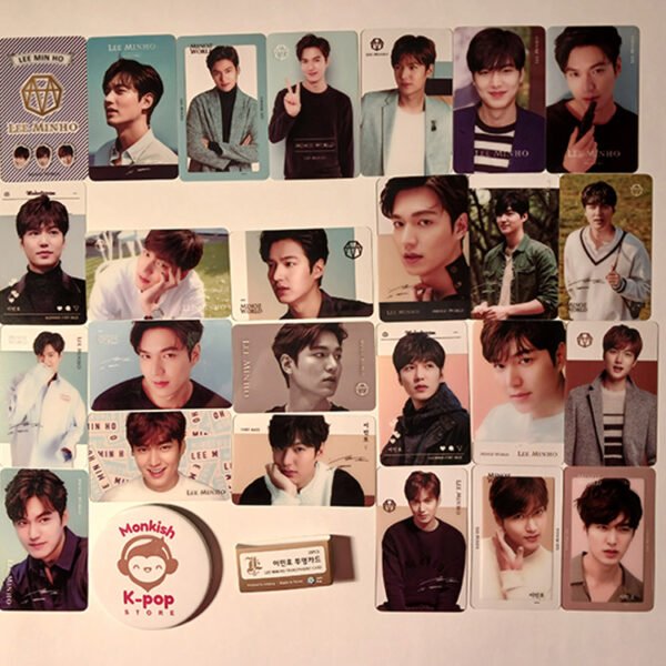 LEE MIN HO - TRANSPARENT CARD