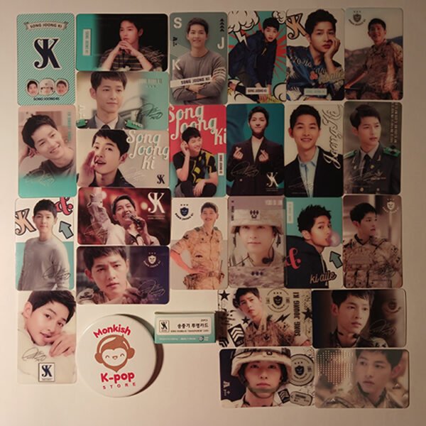 SONG JOONG KI - TRANSPARENT CARD